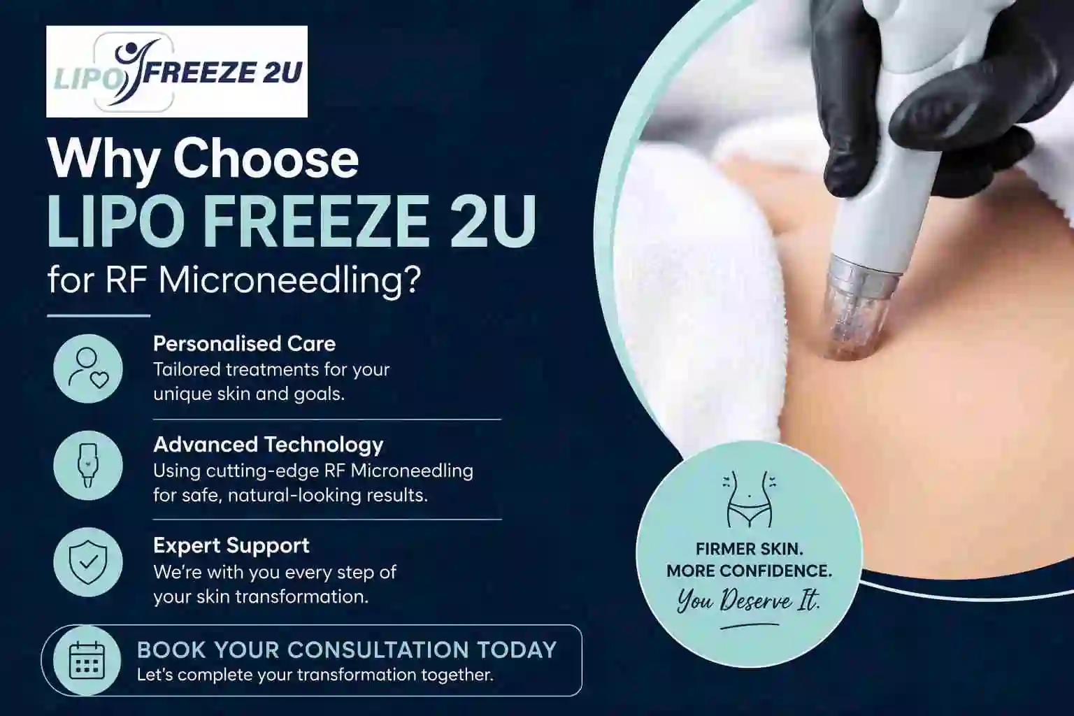 Why Choose LIPO FREEZE 2U for RF Microneedling Cheltenham?